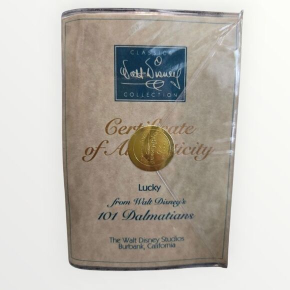 NIB WALT DISNEY CLASSIC COLLECTION 101 DALMATION LUCKY SPECIAL EDITION ORNAMENT - Picture 3 of 4